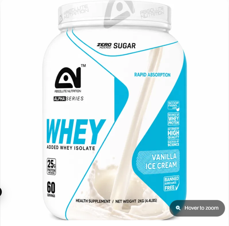 Absolute Nutrition’s Alpha Series Whey Protein
