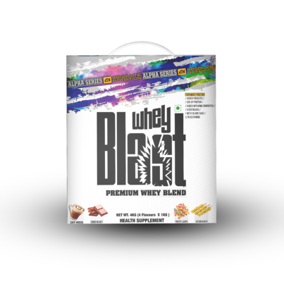 WHEY BLAST_COMBO _4Flavors_1kg_1